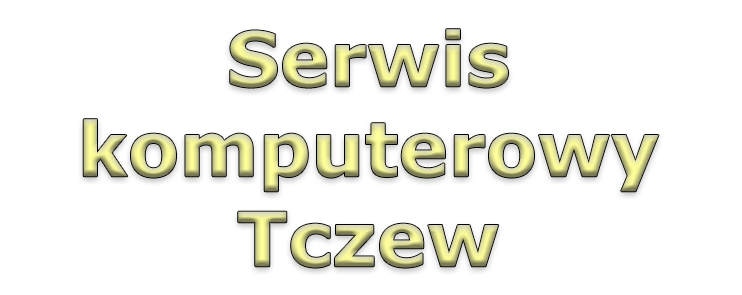 napis serwis komputerowy tczew